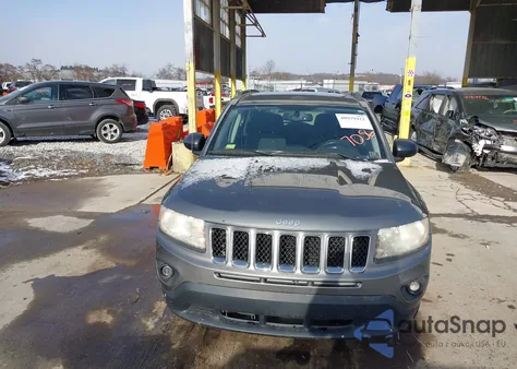 2012 Jeep Compass Latitude из США, поврежденный, VIN 1C4NJCEBXCD627056
